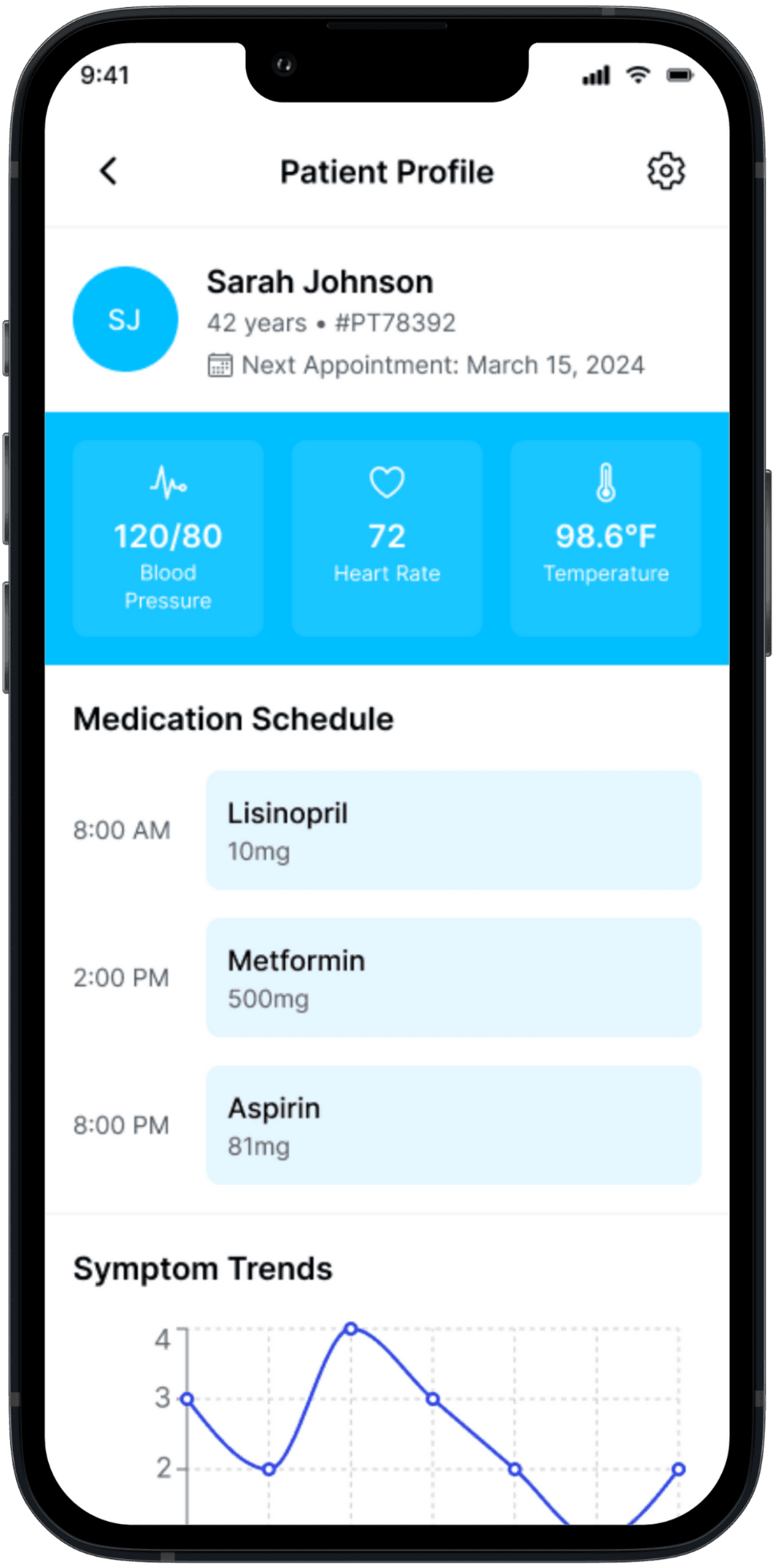 MediMate App Screen 3
